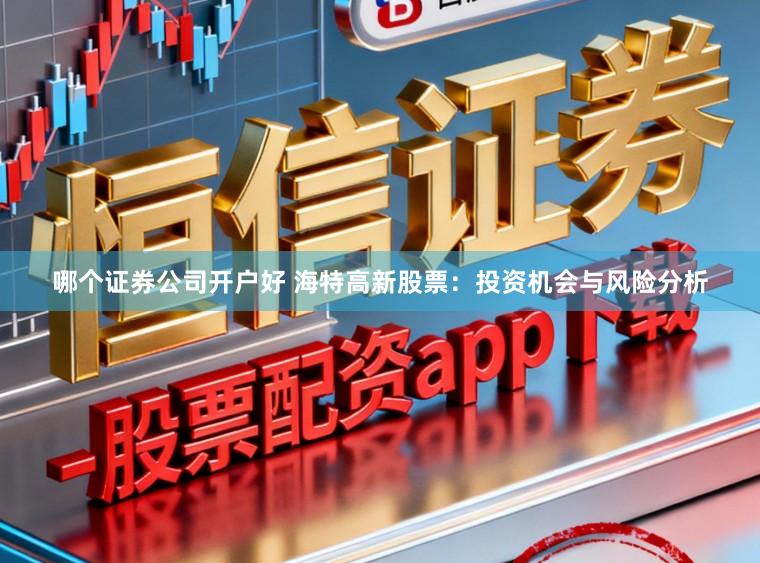 哪个证券公司开户好 海特高新股票：投资机会与风险分析