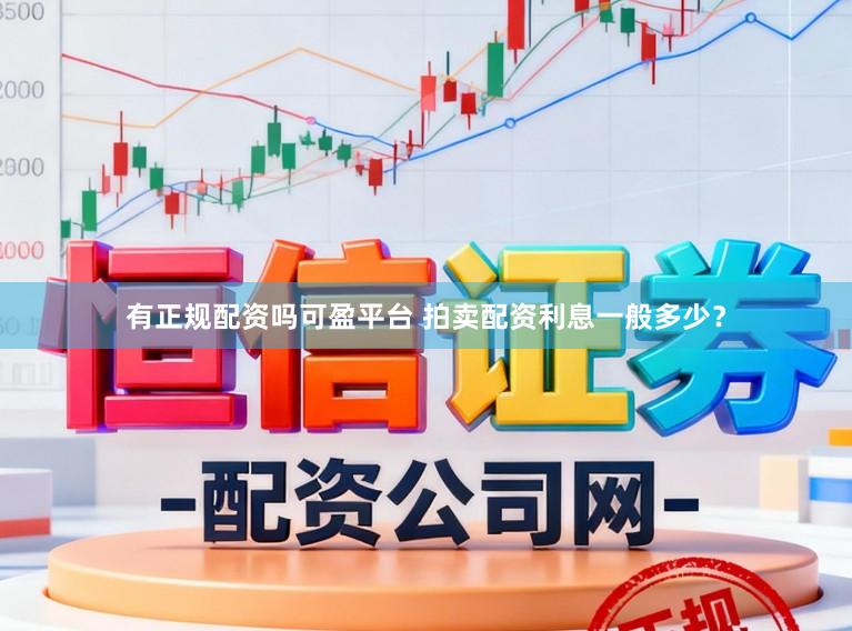 有正规配资吗可盈平台 拍卖配资利息一般多少？